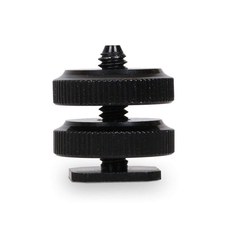 SLOW DOLPHIN 1/4 Inch Hot Shoe Mount Adapter Tripod Screw for DSLR Camera Rig(2 Packs) - Image 3